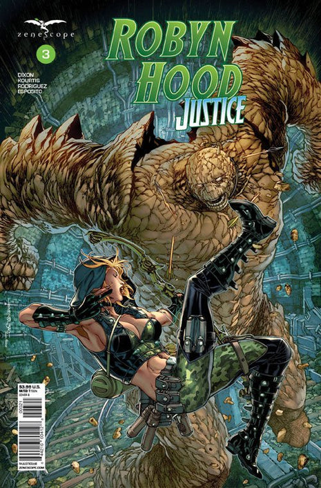Robyn Hood: Justice #3 - RHJUSTICE03B Pick D2C - Zenescope Entertainment Inc