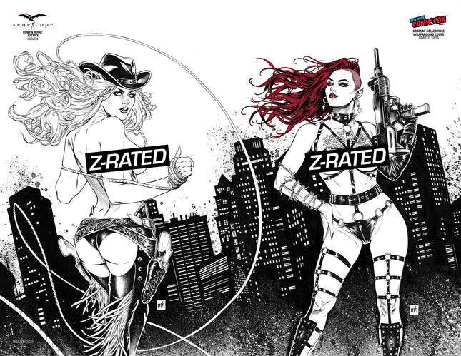 Robyn Hood: Justice #3 - Cover H - LE 50 Cosplay Collectible Wraparound - RHJUSTICE03H Pick AP4 - Zenescope Entertainment Inc