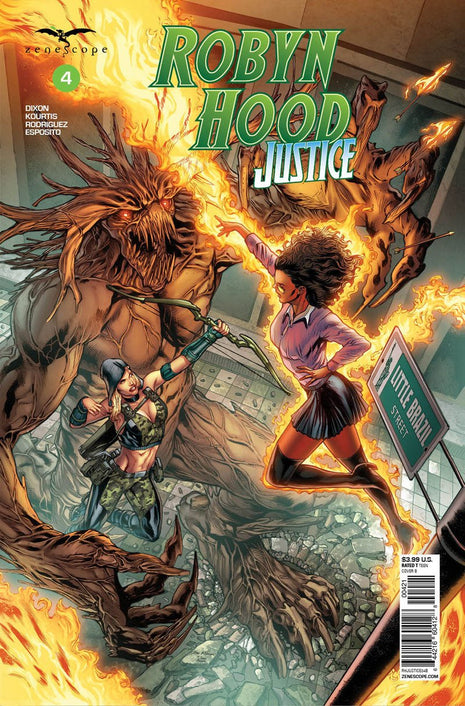 Robyn Hood: Justice #4 - RHJUSTICE04B Pick D2D - Zenescope Entertainment Inc
