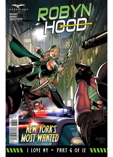 Robyn Hood: I Love NY #6 - RHNY06A PICK L3D - Zenescope Entertainment Inc