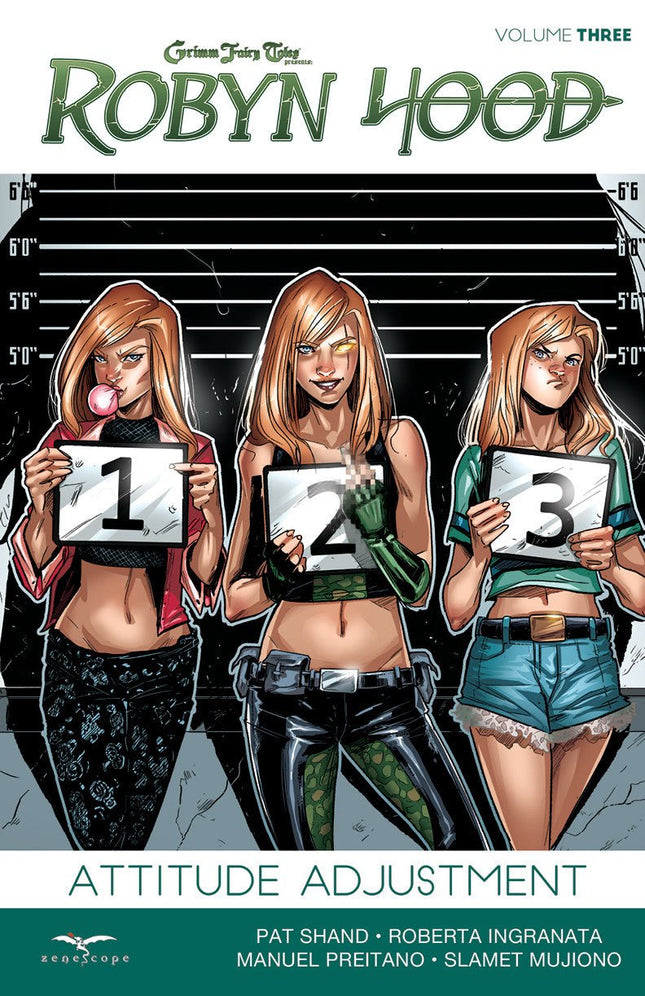 Robyn Hood Ongoing Volume 3: Attitude Adjustment Graphic Novel - RHOTPB03 PICK G2G - Zenescope Entertainment Inc
