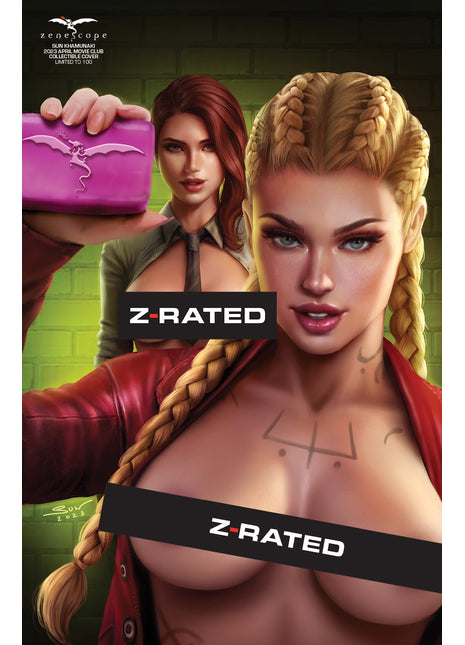 Sun Khamunaki - 2023 April Movie Club Collectible Cover - LE 100 - RHTCCH Pick X2 - Zenescope Entertainment Inc