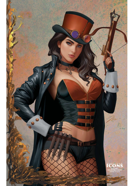 Meguro - 2023 May Icons Collectible Cover - LE 275 - RHTCCI Pick V3 - Zenescope Entertainment Inc