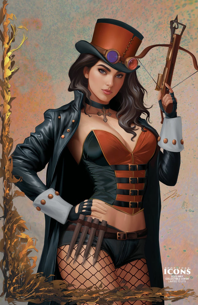 Meguro - 2023 May Icons Collectible Cover - LE 275 - RHTCCI Pick V3 - Zenescope Entertainment Inc