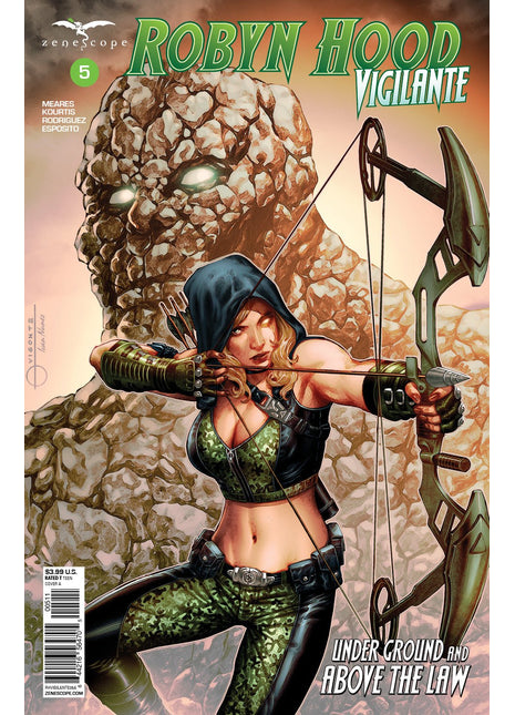Robyn Hood Vigilante #5 - RHVIGILANTE05A Pick E4D - Zenescope Entertainment Inc