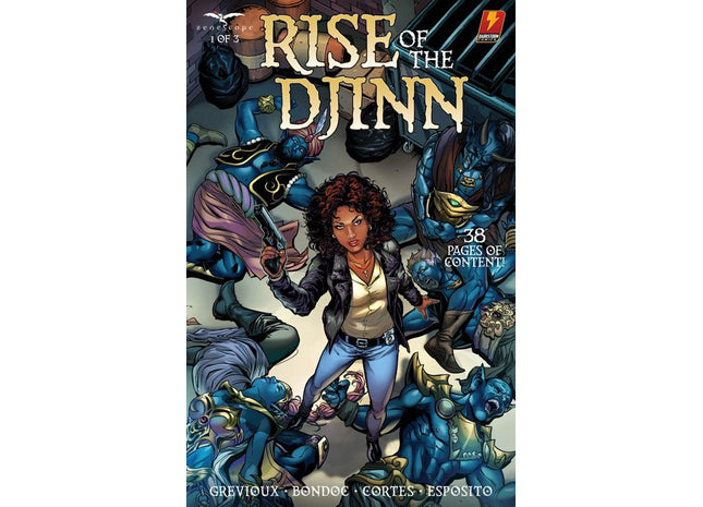Rise of the Djinn #1 - ROTD01B - Zenescope Entertainment Inc
