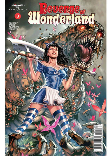 Revenge of Wonderland #3 - ROW03A Pick C3H - Zenescope Entertainment Inc