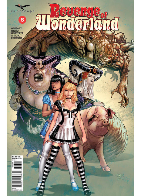 Revenge of Wonderland #6 - ROW06A Pick C3J - Zenescope Entertainment Inc