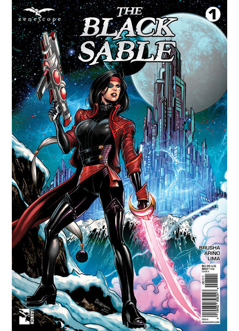 The Black Sable #1 - TBS01A Pick C2B - Zenescope Entertainment Inc