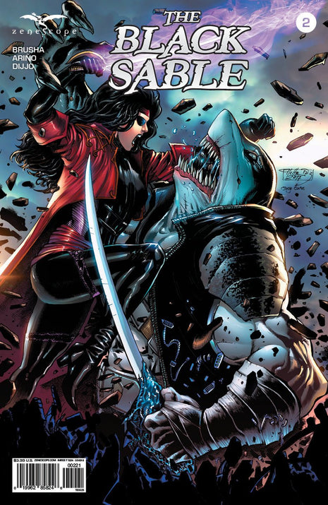 The Black Sable #2 - TBS02B Pick C2C - Zenescope Entertainment Inc