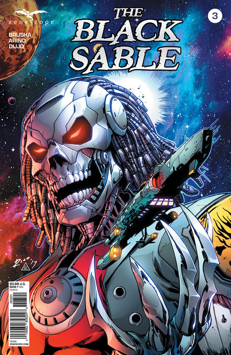 The Black Sable #3 - TBS03B Pick C2D - Zenescope Entertainment Inc