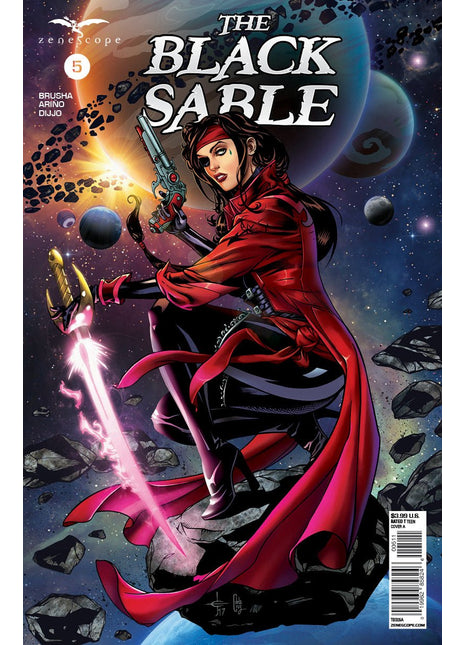 The Black Sable #5 - TBS05A Pick C1A - Zenescope Entertainment Inc
