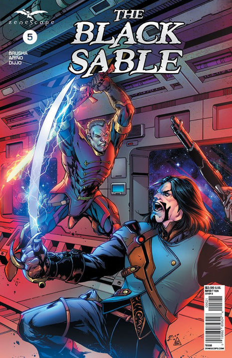 The Black Sable #5 - TBS05B Pick C1A - Zenescope Entertainment Inc