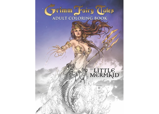 Grimm Fairy Tales Adult Coloring Book  Shop Zenescope – Zenescope  Entertainment Inc