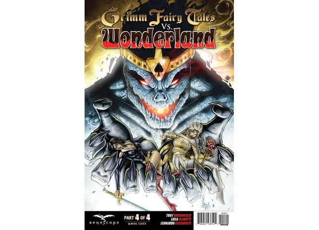 Grimm Fairy Tales vs. Wonderland #4 - VERSUS04B - Zenescope Entertainment Inc