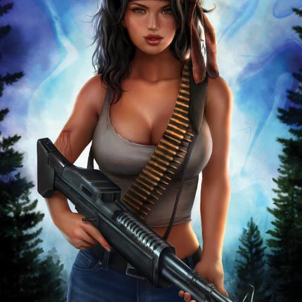 Sun Khamunaki - 2023 March Movie Club Collectible Cover - LE 250 - VHDAF Pick R2 - Zenescope Entertainment Inc