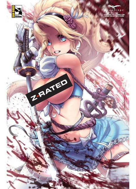 Drax Gal - 2023 San Diego Comic Con - Anime Collectible Cover - LE 99 - VHFNK Pick J1 - Zenescope Entertainment Inc