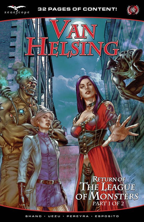 Van Helsing: Return of the League of Monsters, Part 1 - VHROLM01B PICK E3A - Zenescope Entertainment Inc
