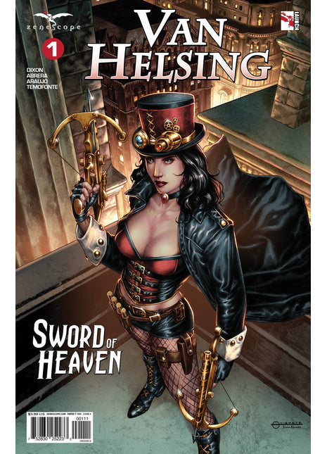 Van Helsing: Sword of Heaven #1 - VHSOH01A PICK L2A - Zenescope Entertainment Inc