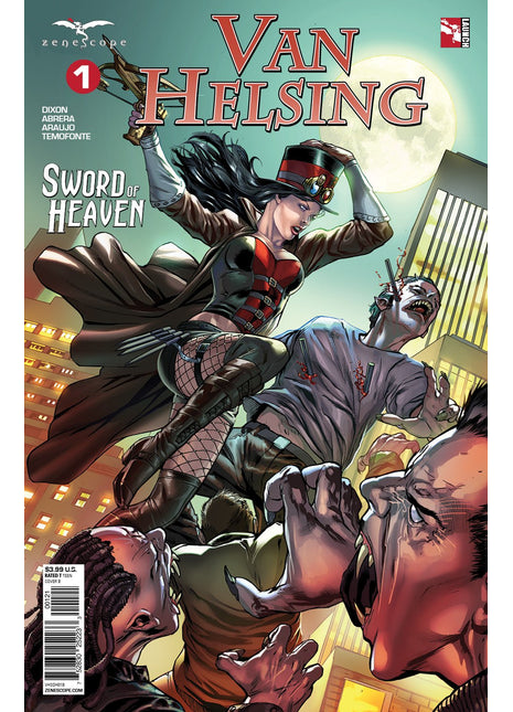 Van Helsing: Sword of Heaven #1 - VHSOH01B PICK L2A - Zenescope Entertainment Inc