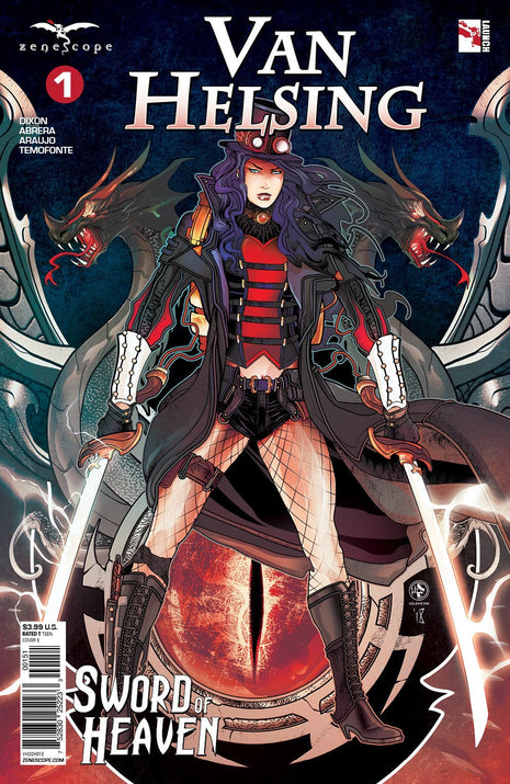 Van Helsing: Sword of Heaven #1 - VHSOH01E PICK L2A - Zenescope Entertainment Inc