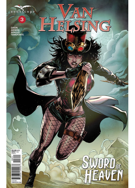 Van Helsing: Sword of Heaven #3 - VHSOH03A PICK L2C - Zenescope Entertainment Inc