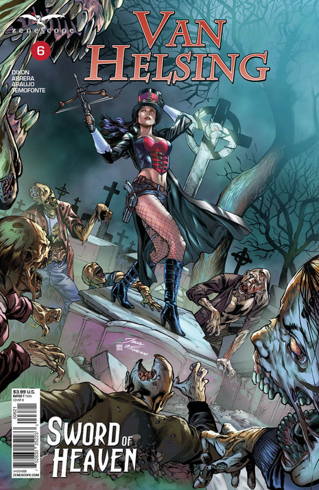 Van Helsing: Sword of Heaven #6 - VHSOH06B PICK L2D - Zenescope Entertainment Inc
