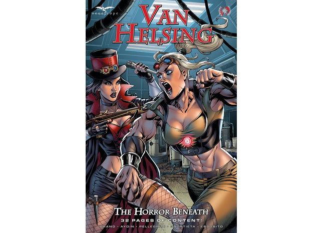 COMING SEPTEMBER 6TH: Van Helsing: The Horror Beneath - VHTHBB - Zenescope Entertainment Inc