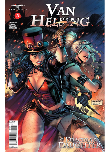 Van Helsing vs. Dracula's Daughter #3 - VHVDD03B PICK K1C - Zenescope Entertainment Inc