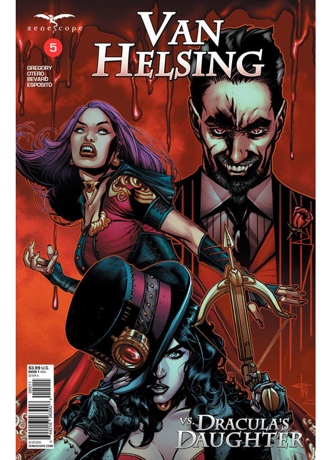 Van Helsing vs. Dracula's Daughter #5 - VHVDD05A PICK K1D - Zenescope Entertainment Inc