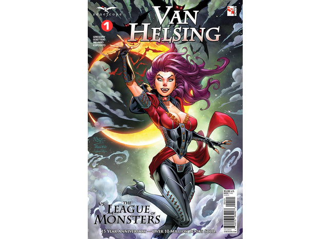 Van Helsing vs. The League of Monsters #1 - VHVLOM01B Pick D3B - Zenescope Entertainment Inc