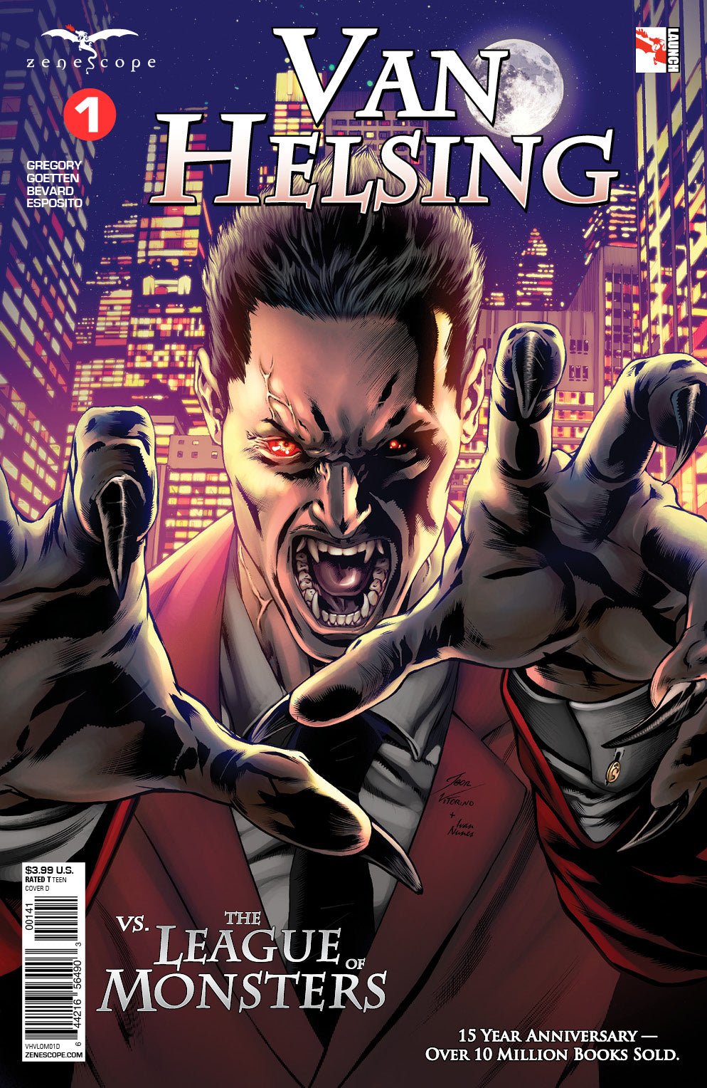 van helsing monsters Van Helsing vs. League of Monsters #1
