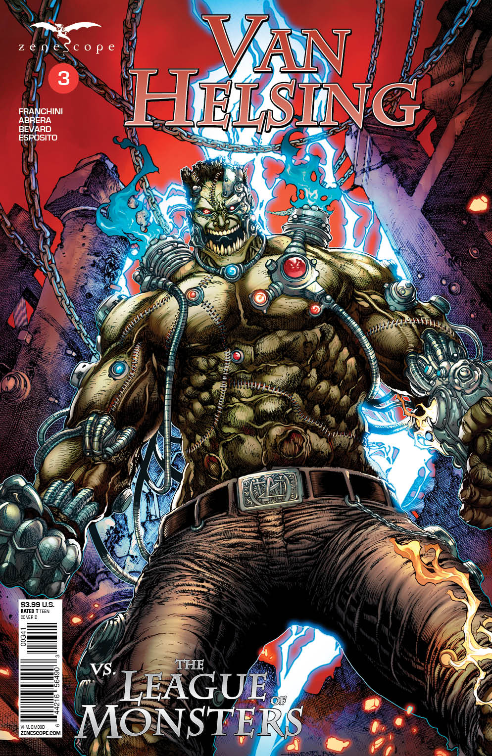 van helsing monsters Van Helsing vs. The League of Monsters #3
