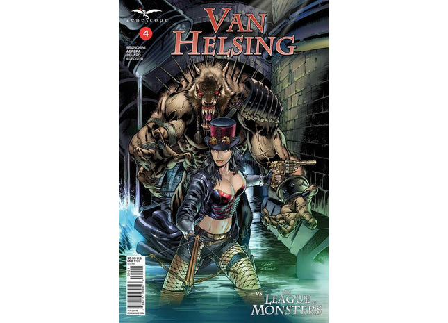 Van Helsing vs. The League of Monsters #4 - VHVLOM04B Pick D3D - Zenescope Entertainment Inc