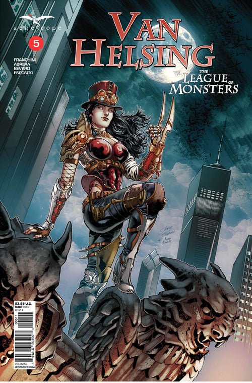 Van Helsing vs. The League of Monsters #5 - VHVLOM05A Pick D3E - Zenescope Entertainment Inc