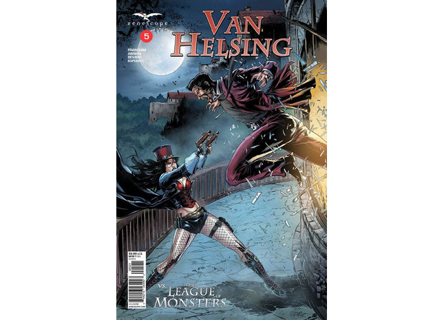 Van Helsing vs. The League of Monsters #5 - VHVLOM05B Pick D3E - Zenescope Entertainment Inc