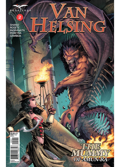 Van Helsing vs. The Mummy of Amun-Ra #2 - VHVM02B PICK K2E - Zenescope Entertainment Inc