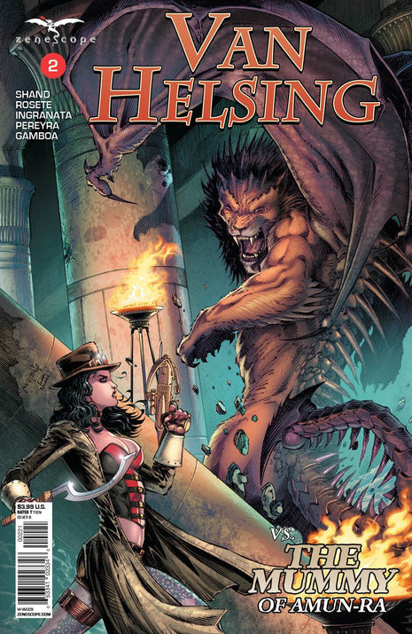 Van Helsing vs. The Mummy of Amun-Ra #2 - VHVM02B PICK K2E - Zenescope Entertainment Inc