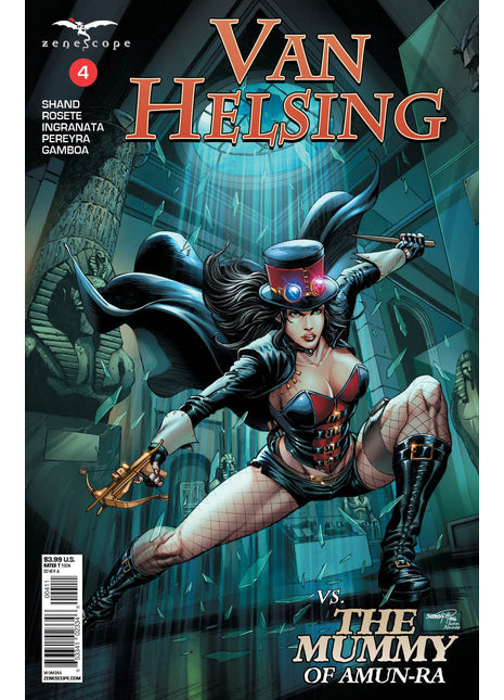 Van Helsing vs. The Mummy of Amun-Ra #4 - VHVM04A PICK K2F - Zenescope Entertainment Inc