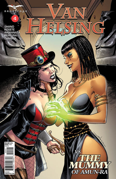 Van Helsing vs. The Mummy of Amun-Ra #4 - VHVM04B PICK K2F - Zenescope Entertainment Inc