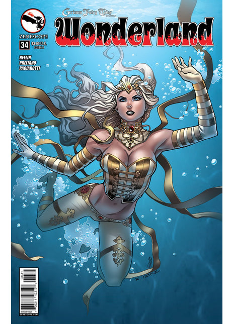 Wonderland #34 - WONDER34A PICK H3F - Zenescope Entertainment Inc