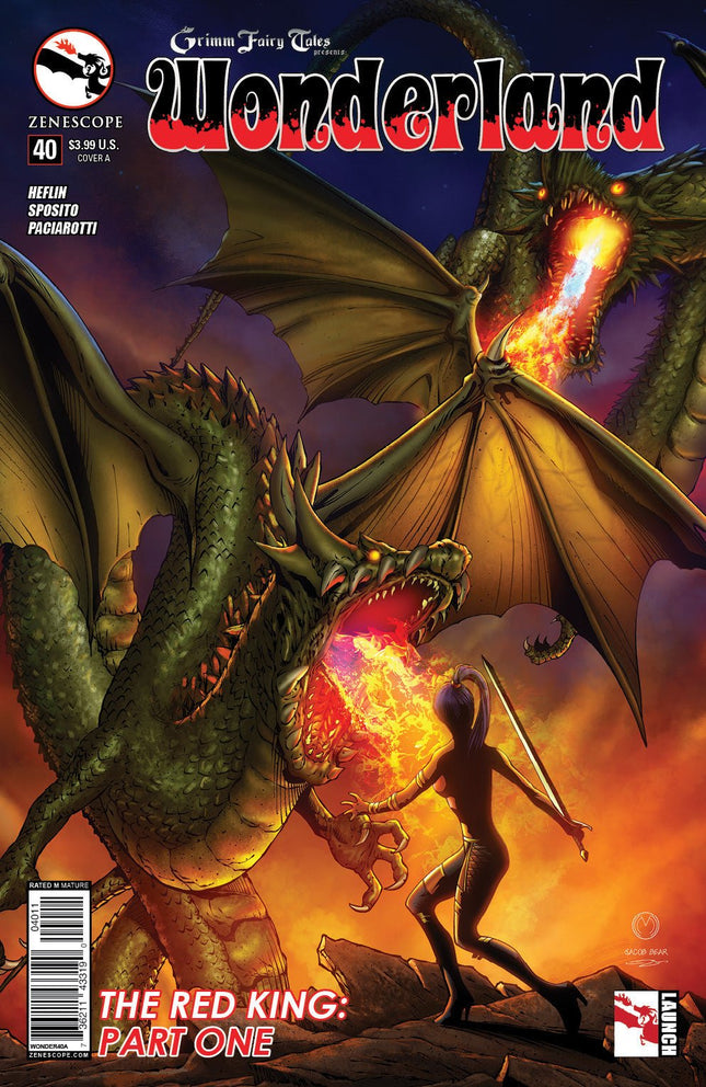 Wonderland #40 - WONDER40A PICK H3H - Zenescope Entertainment Inc