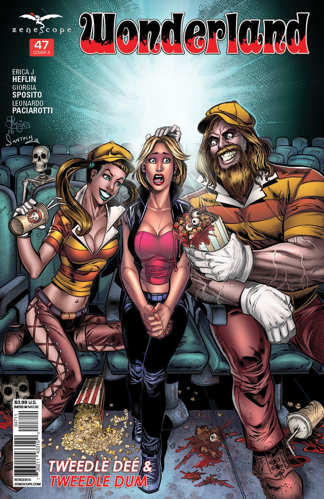 Wonderland #47 - WONDER47A PICK H2D - Zenescope Entertainment Inc