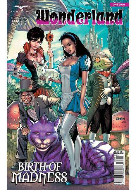 Wonderland: Birth of Madness One-Shot - WONDERBOMOSA Pick D3P - Zenescope Entertainment Inc
