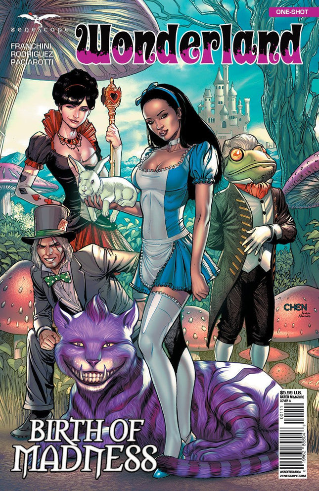 Wonderland: Birth of Madness One-Shot - WONDERBOMOSA Pick D3P - Zenescope Entertainment Inc