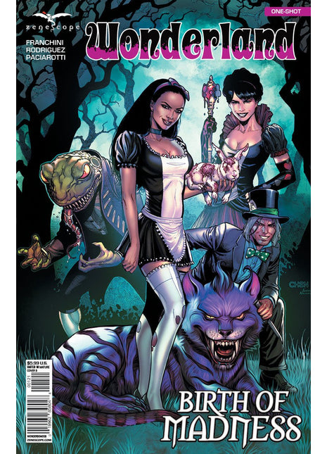 Wonderland: Birth of Madness One-Shot - WONDERBOMOSB Pick D3P - Zenescope Entertainment Inc