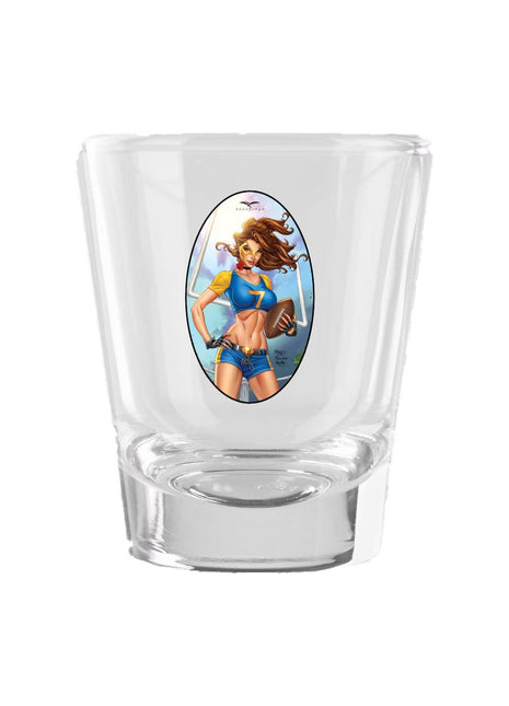 Zenescope Football Shot Glass - ZFSG - Zenescope Entertainment Inc