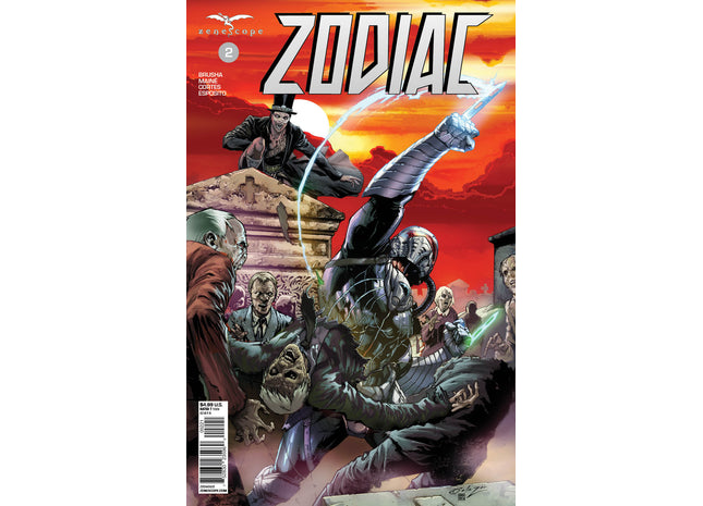 Zodiac #2 - ZODIAC02B Pick B3P - Zenescope Entertainment Inc